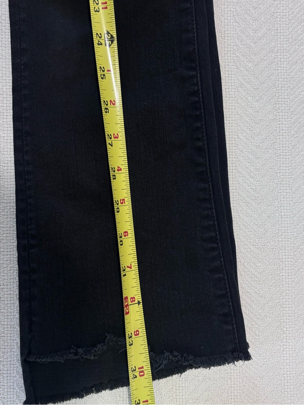 🖤🖤🖤MOTHER Black Ankle & Cropped Button-Front Pants - Picture 13 of 14
